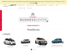 Tablet Screenshot of citroensipos.hu